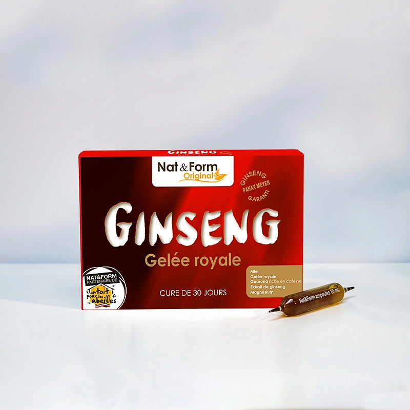 Ampoules Ginseng et Gelée royale