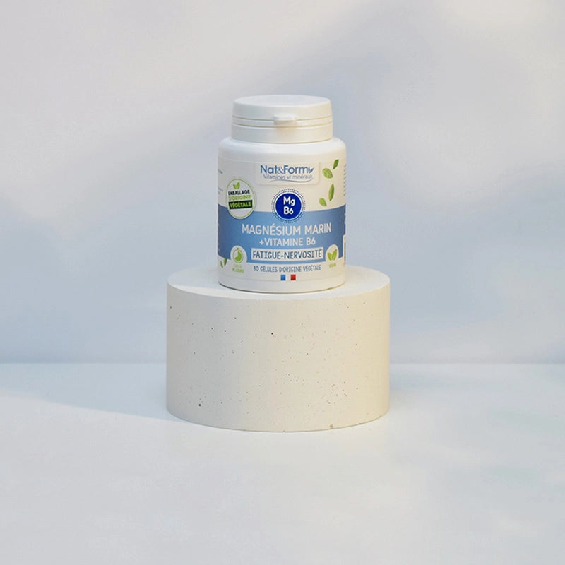 Magnésium marin + vitamine B6 en gélules