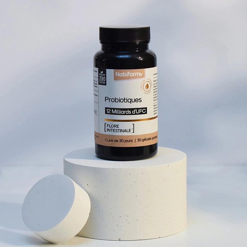 Cure De Probiotiques & Prébiotiques Natura Force - 90 Gélules (30 Jours), Neuf