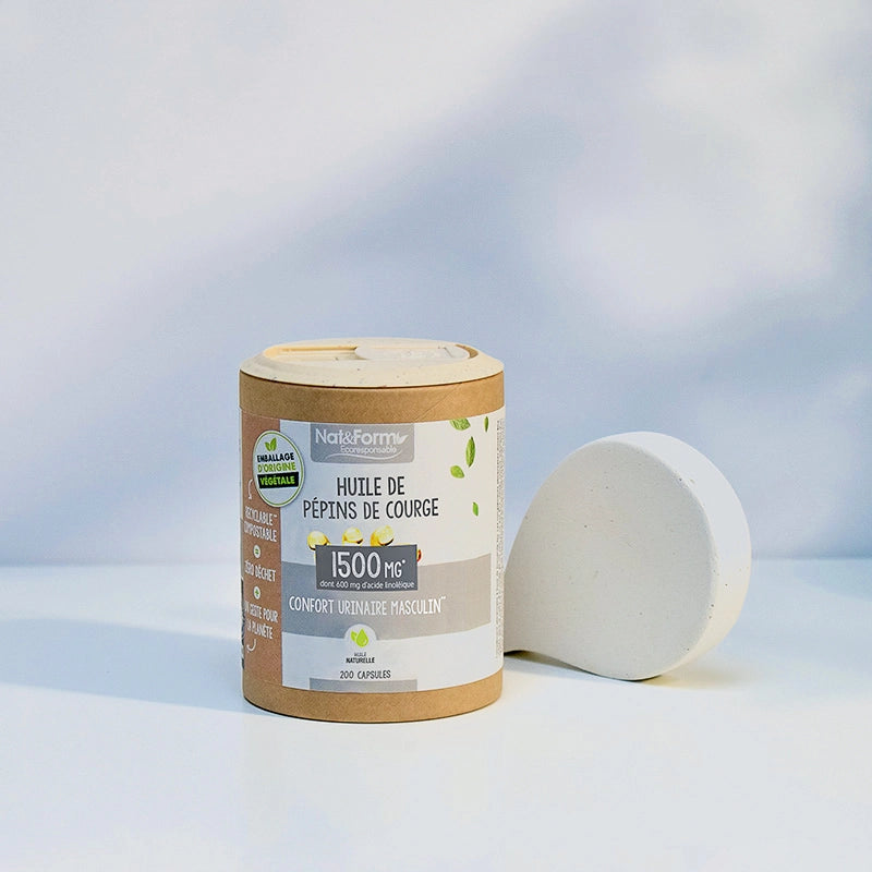 Huile de pépins de courge en capsules