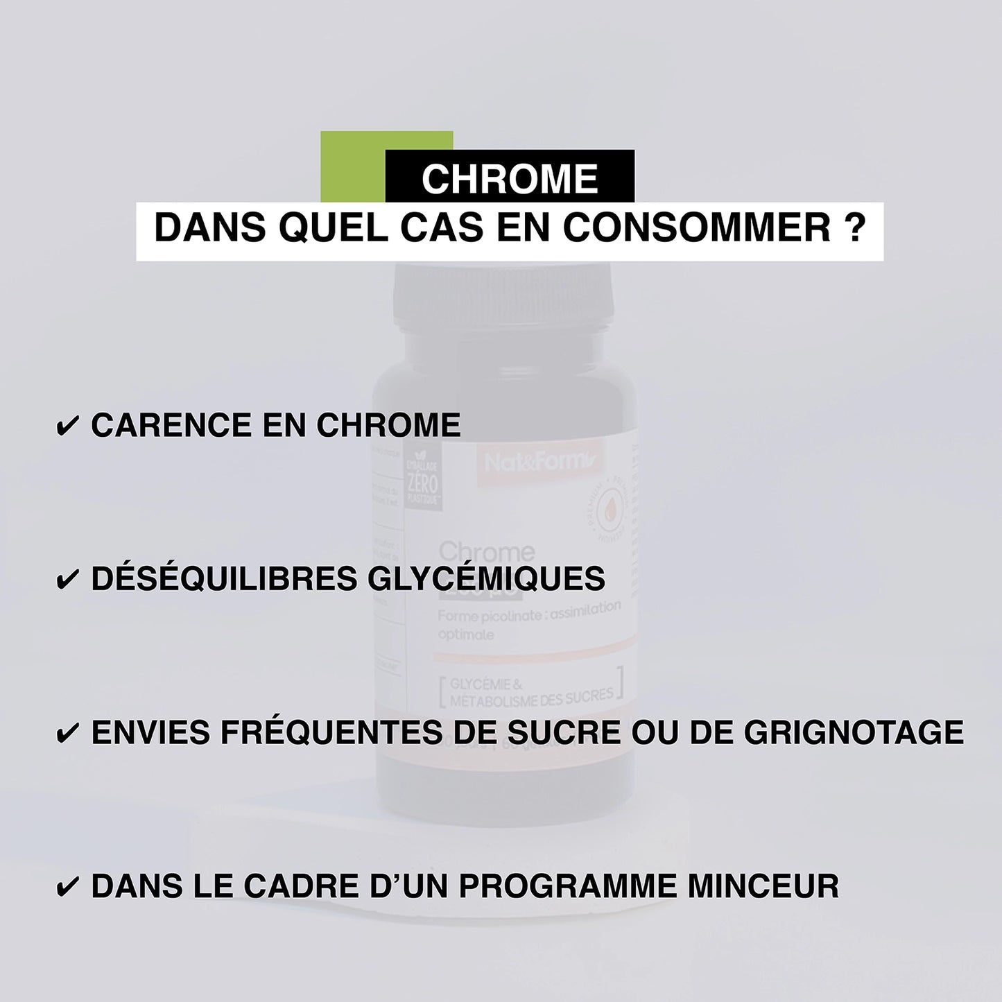 Chrome picolinate en gélules