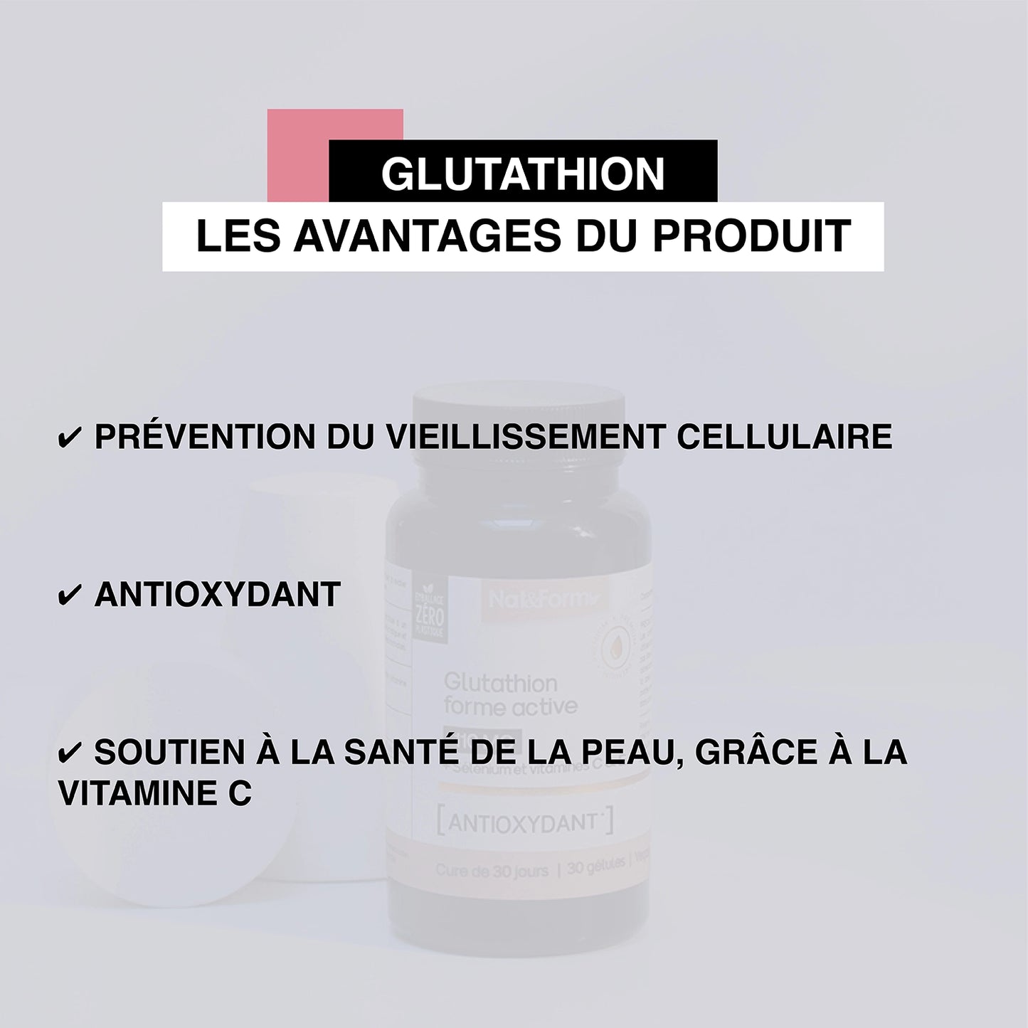 Glutathion en gélules