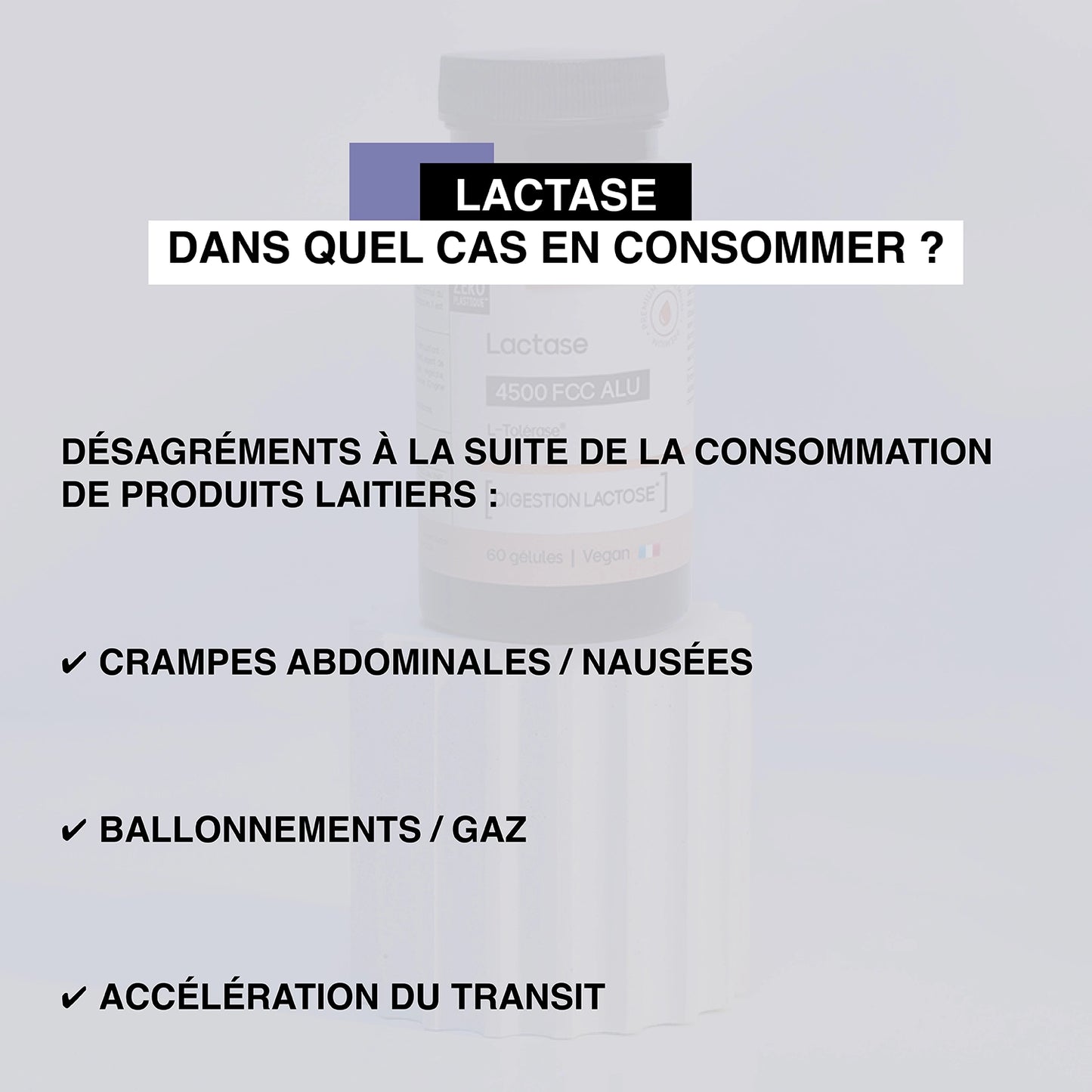 Lactase Tolérase® L en gélules