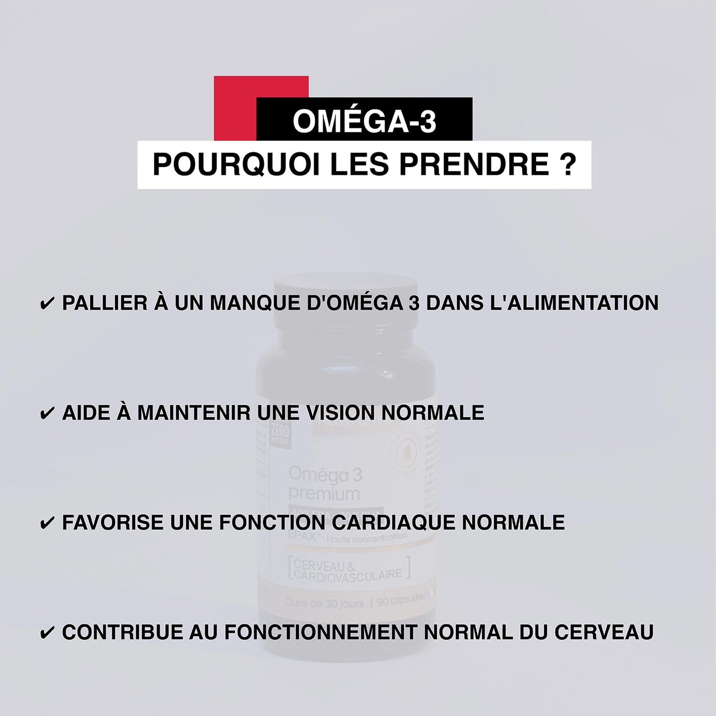 Oméga-3 EPAX en capsules