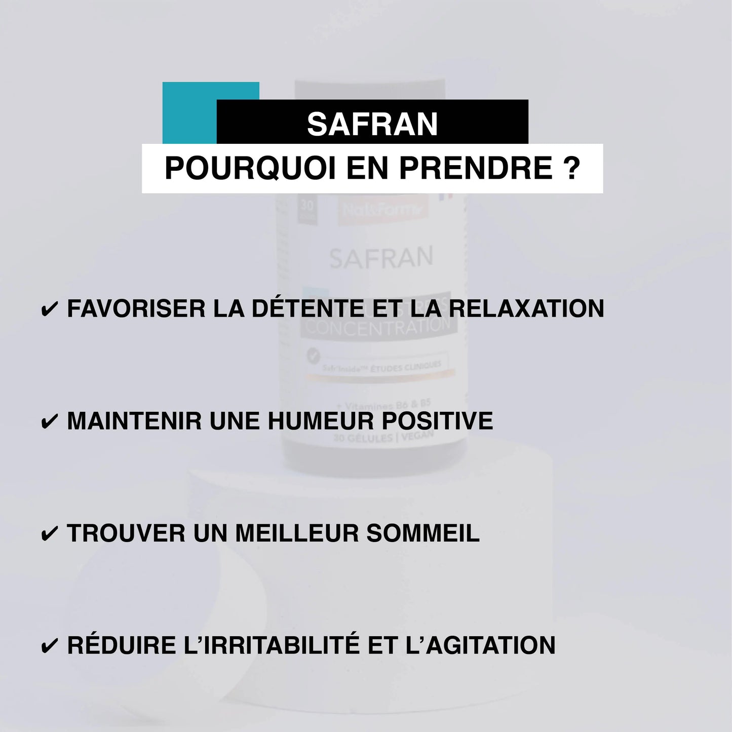 Safran en gélules
