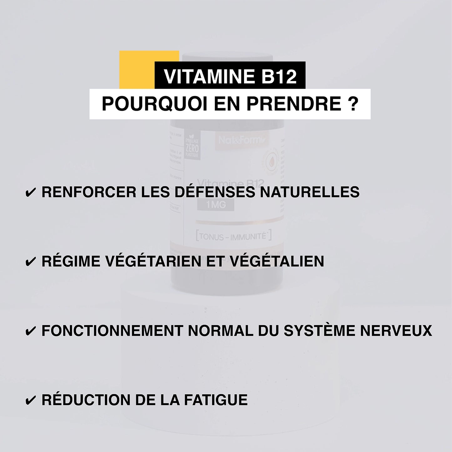 Vitamine B12 en gélules