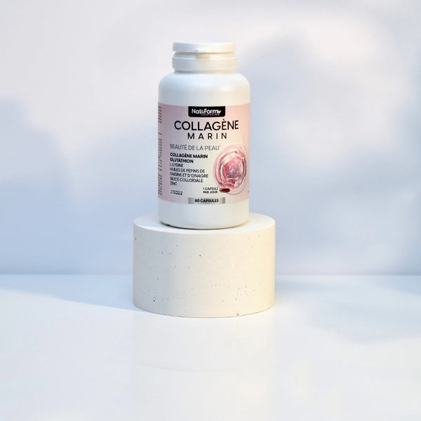 Collagène Marin 1800 Mg - 125 Gélules - Anti-âge Pour Peau, Hydratation Et élasticité