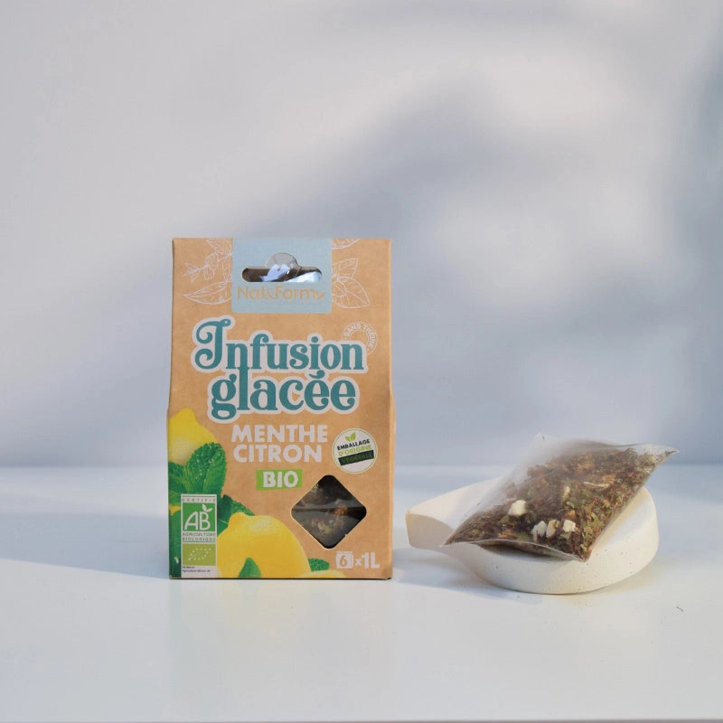 Infusion glacée bio Menthe Citron