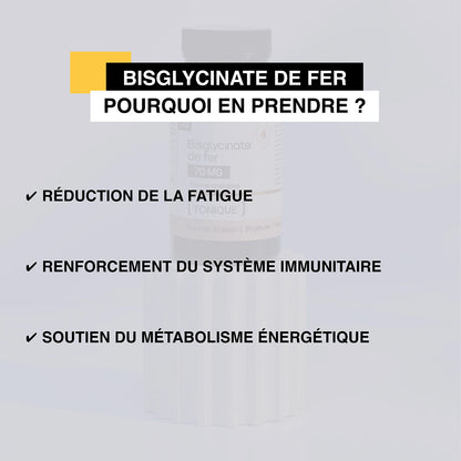 Bisglycinate de fer en gélules
